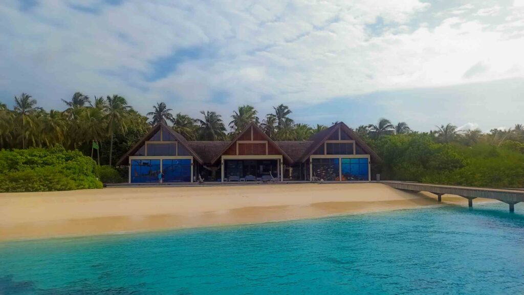 Dive Resort from a jetty